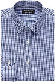 New Banana Republic Mens Slim Fit Non Iron Yarn Dye Shirt Midnight Gingham Fashion Men Shirts Men Shirt Style Yarn Dyed Shirts Banana Republic Mens Shirts