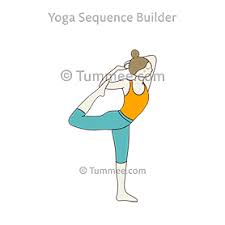 Dancer Pose Mermaid Variation Yoga Natarajasana Mermaid Variation Yoga Sequences Benefits Variations And Sanskrit Pronunciation Tummee Com