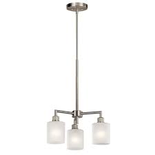 Add this hamden collection 3 light bathroom vanity fixture to your room for an instant update. Kichler Lynn Haven Three Light Chandelier Semi Flush Mount 52282ni New Arrivals