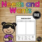 Free printable needsvs wants worksheet. Needs And Wants Cut And Paste Worksheets Teaching Resources Tpt