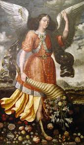 Gabriel es uno de los arcángeles mencionados en la biblia. Archivo Arcangel Gabriel Por Isabel De Santiago Jpg Wikipedia La Enciclopedia Libre