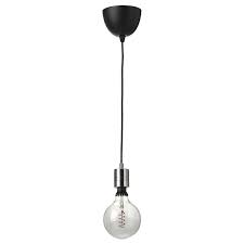 Skaftet Rollsbo Lampenaufhangung Led Leuchtmittel Vernickelt Ikea Schweiz