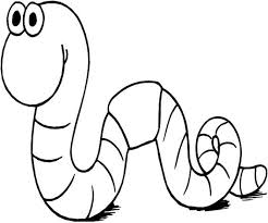 You can download free printable worm coloring pages at coloringonly.com. Worm Clip Art Black And White Google Search Insect Coloring Pages Coloring Pages Bug Coloring Pages