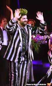 Pain and joy and suffering failing but recovering i'll tell you another thing everyone here is alone so if you are breathing go home! Photos Beetlejuice Opening Night Say This Three Times The Cast Takes Their Opening Night Bows In 2021 Beetlejuice Beetlejuice Cartoon Alex Brightman