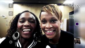 Le selfie de Allison Pineau etPaule Baudoin pour les abonnés de beIN SPORTS