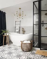 Here, the round tank on a stand is an antique aquarium. Amazing Modern Vintage Bathroom Design Ideas Simdreamhomes