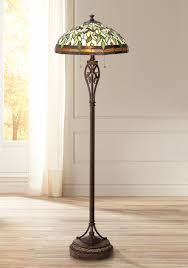 Floor Lamps Leaf And Vine Ii Tiffany Style Floor Lamp Tiffany Style Floor Lamps Stained Glass Floor Lamp Bronze Floor Lamp