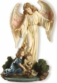 Many of us have noticed their presence, signs, and symbols (particularly during troubling or difficult times). Guardian Angel Statue With 2 Children 8 1 2 Resin 40768 F C Ziegler Company