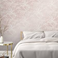 Download, share or upload your own one! Reiki Trees Glitter Wallpaper Dusky Pink Wallpaper From I Love Wallpaper Uk
