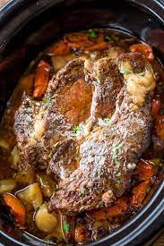 This crock pot roast is made by browning the beef first and then slow cooking it in the crock pot. Ultimate Slow Cooker Pot Roast Dinner Then Dessert