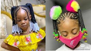 These braids are so cool; 2021 Beautiful Conrow Braid Hairstyles For Little Girls 117 Braid Hairstyles For Kids Youtube