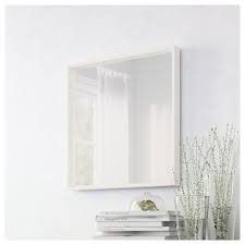 Nissedal Lustro Bialy 65x65 Cm Sprawdz Szczegoly Produktu Ikea Ikea Nissedal Mirror Wall Mirrors Ikea