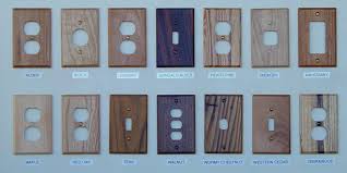 Wood Switch Plates Atkison Electric Switch Plates Wooden Outlet Covers Plates On Wall