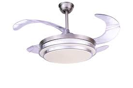 Ceiling fan remote control kit, small size universal ceiling fans light remote, speed, light & timing 3 in 1 wireless control, for harbor breeze hunter hampton bay lichler ceiling fans remote. Buy Hans Lighting Modern Ceiling Fan With 36w Led Light Remote Control Noiseless Retractable Chandelier Fan With 4 Pcs Anti Dust Blades Bis Certified Features Price Reviews Online In India Justdial