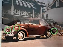 Image result for Coral Red 1949 Beetle