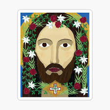 Pegatinas: El Rostro De Jesus