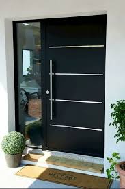 ابواب المنيوم للمداخل الرئيسية و الحمامات أفخم 11 تصميم سيعجبك ابواب Doors Interior Modern Contemporary Front Doors Door Design Modern