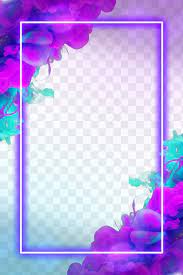 Glowing Neon Frame Png Purple Gradient Ink Explosion Free Image By Rawpixel Com Maewh Photo Frame Gallery Neon Pretty Wallpapers