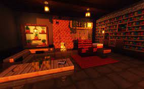 Be sure to send us screenshots!! Needed A Zoom Background So I Built A Cozy Little Living Room R Minecraft