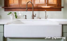 So, you need to build additional supports into the cabinet. How To Install A Fireclay Farmhouse Sink