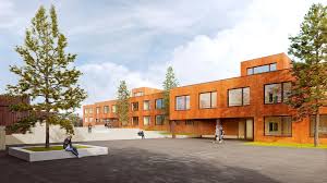 Visualisierung 2 Rang Wettbewerb Schule Walruti Annette Gigon Mike Guyer Architekten Architektur Visualisierung Style At Home