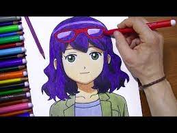 رسم منى من الانمي الرائع ابطال الكرة تعلم واستمتع youtube anime detective conan disney princess