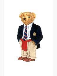 Pin By Carlos Sanchez Ronquillo On Chico Preppy Teddy Bear Wallpaper Polo Bear Bear Illustration