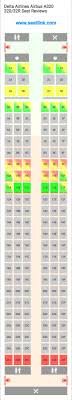 delta airlines airbus a320 320 32r seating chart updated