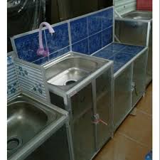 Harga tempat cuci piring stainless surabaya. Rak Kompor Wastafel Promo Harga Shopee Indonesia