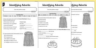 There are adverbs of frequency and adverbs of sequence worksheets to print. Identifying Adverbs Worksheet Teacher Made Teacher Made