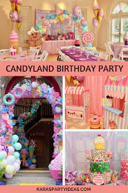 Candyland Birthday Party Kara S Party Ideas Candyland Birthday Candy Birthday Party Candy Theme Birthday Party