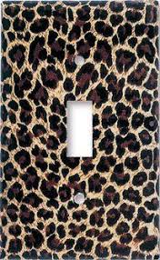 Amazon Com Leopard Print Switch Plate Single Toggle Home Improvement 9 95 Leopard Print Bathroom Animal Print Decor Animal Print Bathroom
