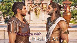 Assassin's Creed Odyssey - Romance with Thaletas [The Silver Islands |  Cutscenes] - YouTube