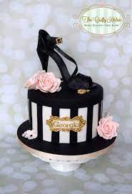 Hat Box And Shoe Cake The Shoe Is Made From Sugar Birthday Cake For Daughter Cake Easy Birthday Cake Recipes