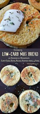 Best Low Carb Keto Mug Bread 90 Seconds In Microwave Daily Yum Recipe Keto Mug Bread Best Low Carb Recipes Low Carb Recipe Books