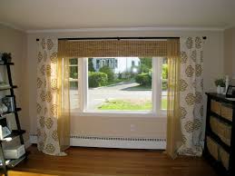The fabric of our camden valances make for a unique window treatment that allows you to see outside but still allowing for privacy. Garden Trellis Screening Garden Fence Panels Gates Bay Window Treatments Ideas Kitchen