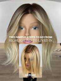 I ❤️ WIDE TOOTH COMBS I love a wide tooth comb because: 👉🏼 it breaks up a  line of demarcation without dragging the product down super far 👉🏼 it's  forgiving and I