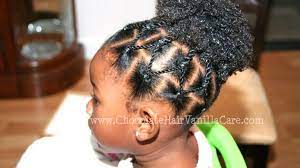 Photos 15 Coiffures De Petite Fille Pour Cheveux Crepus Hair Styles Natural Hair Styles Princess Hairstyles
