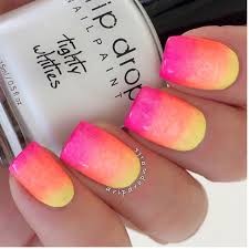 I always get gel done here, and they always do a great job! Summer Gradient Nice And Bright I Used Dripdropnailpaint Tighty Whities As My Base Yellow Yellow Nail Art Yellow Nails Nail Art Summer