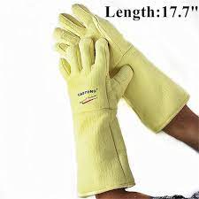 Inf Way En407 Professional Castong Para Aramid Fibers 932 F Extreme Heat Resistant Oven Gloves For Cooking Flame Retardant Ant Oven Glove Cooking Gloves Gloves