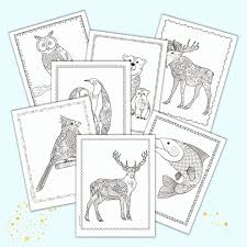 Browse our images of unicorns, penguins, foxes, and other popular animals below and get the pdf instantly for the pages you like. 21 Free Printable Winter Animal Adult Coloring Pages The Artisan Life
