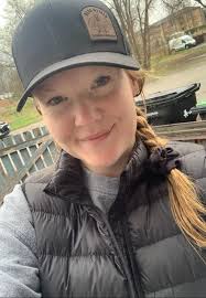 One of the new company hats modeled by the lovely Em