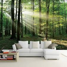 How about taking a nap in a silent forest? Forest Wallpaper Forest Wall Mural Landscape Nature Wallpaper Trees Wall Mural Landscape Wallpaper 3d Wallpaper Non Pasted In 2021 Tapeten Wandbilder Wandbild Wand Wald Tapete