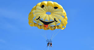 This is a popular activity where riders can view the beautiful shoreline of white beach from above while being pulled by a boat. Myrtle Beach Parasailing Express Watersports