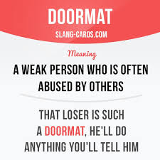 Doormat Learn English Words English Vocabulary Words Learn English Vocabulary