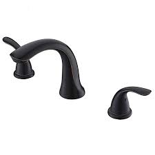 Oil rubbed bronze vessel sink faucet ( as shown in the picture ). Comllen Antique Widespread Solid Brass 8 Inch Lavatory Oil Rubbed Bronze Bathroom Faucet Bat Bathroom Sink Faucets Oil Rubbed Bronze Bathroom Faucets Lavatory