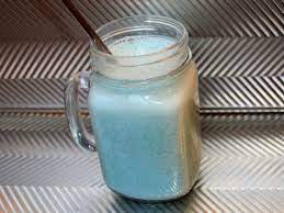 May The Force Be With You Bring Batuu To You With This Easy Healthy And Delicious Star Wars Blue Milk Recipe Your Fam Blue Milk Recipe Blue Milk Milk Recipes