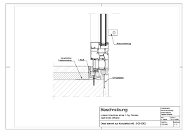 E 02 0003 Unterer Anschluss 1 Flg Fenster Nach Innen Offnend Diagram Floor Plans