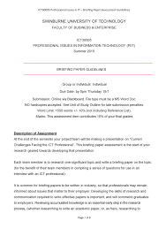 Team briefings are an essential way for managers to provide information, assign tasks and answer questions. How To Write A Good Briefing Paper