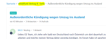 Auch in solchen fällen ist es erforderlich, sich beim einwohnermeldeamt abzumelden. Ausserordentliche Kundigung Wegen Umzug Ins Ausland O Community